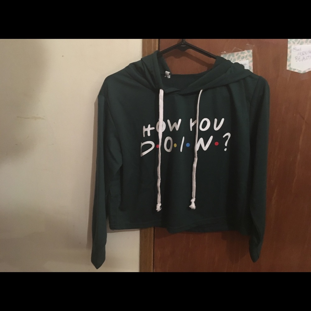 Friends Hoodie “How You Doin”